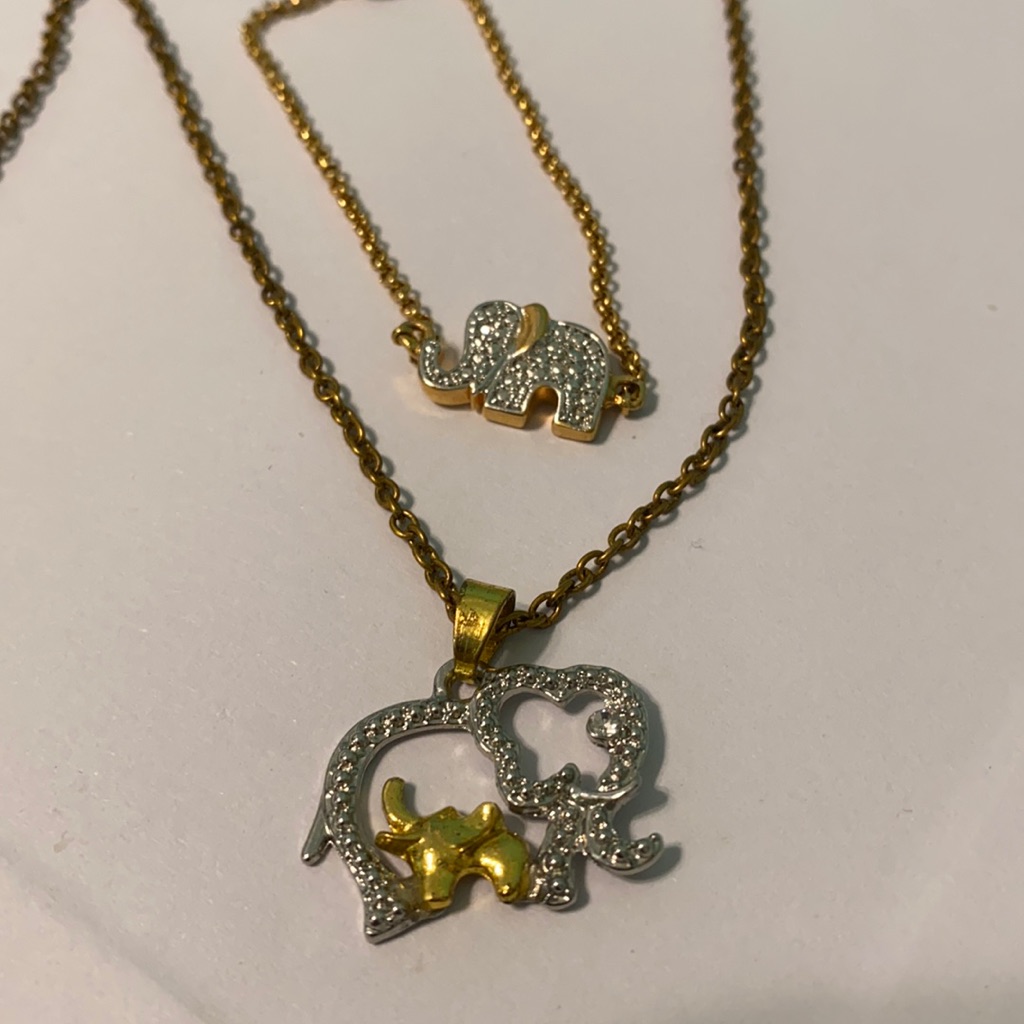 Gold Elephant Jewelry